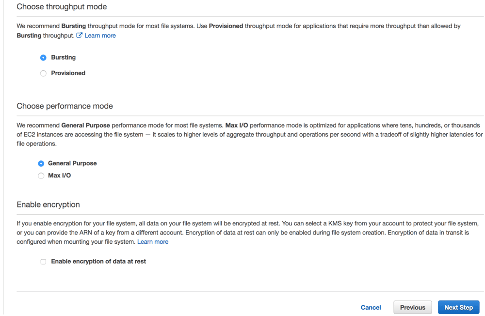 Create and mount an Amazon EFS file system to an Amazon EC2 instance
